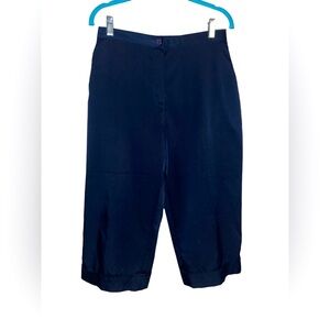 CB Petite Career Women’s Size 12 P Navy Blue Capris